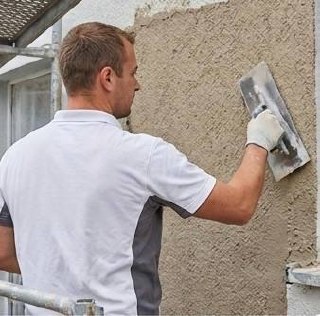 Fassadensanierung Einfamilienhaus in Solingen-Mitte
