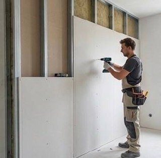 Trockenbau und Innenausbau einer Bürofläche in Remscheid